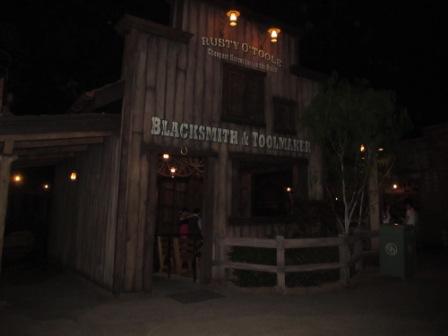 One of the attractions in Hong Kong Disneyland Grizzly Gulch