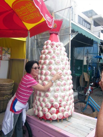 Miniature Mountain of Buns in Cheung Chau, Hong Kong