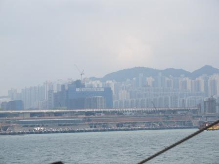 The Hong Kong Old Airport is under re-construction to become two cruise terminals