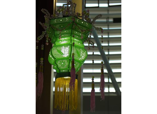 A small Chinese New Year lantern