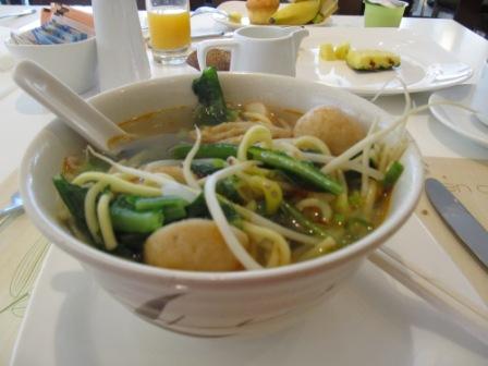 Breakfast varieties in City Garden Hotel Hong Kong
