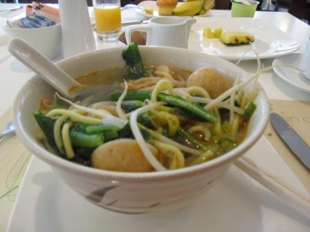 Breakfast varieties in City Garden Hotel Hong Kong