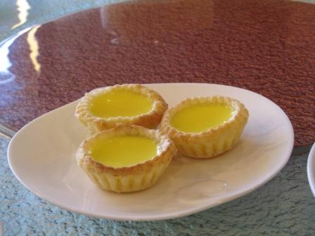 Mini egg tarts