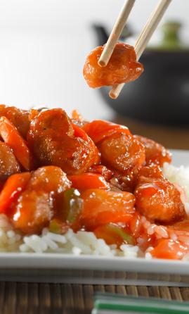 Hong Kong Cantonese food - Sweet and Sour Pork