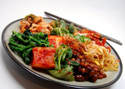 Plate of Korean Food, Appetize