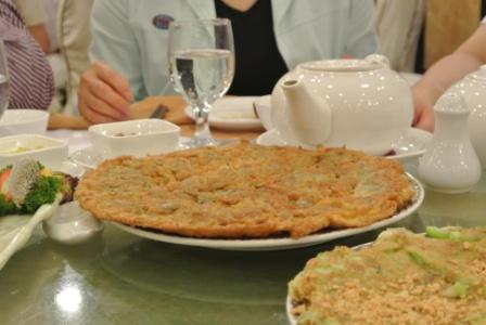 Chiu Chow Oyster Omelet - It must be the baby oysters which is one of the rarest ingredients you can find in the market, even in Hong Kong markets.