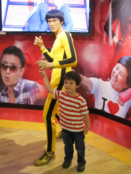 Madame Tussauds at the Hong Kong Victoria Peak