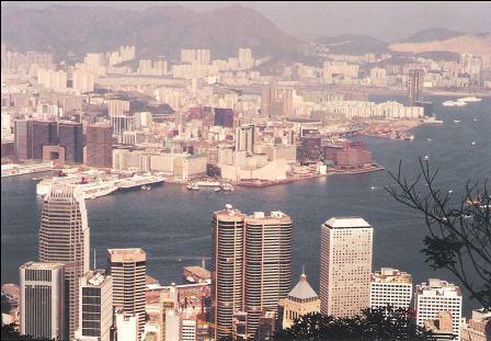 Hong Kong Skyline - Lookout from the Peak, Tsim Sha Tsui