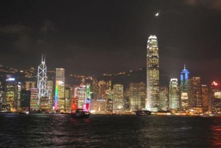 Hong Kong Skyline/Symphony of Lights in Central