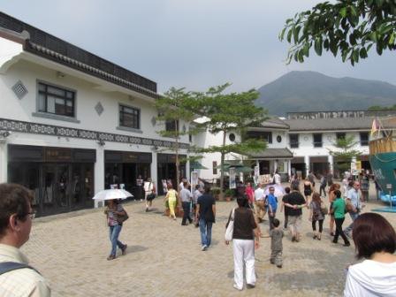 Entering Ngong Ping Village