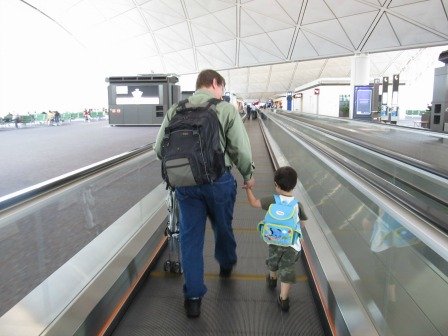 I was so worried how our trip going back to Hong Kong would be like with my little one.  It turned out one of the most memorable vacations and family visits we ever had.
