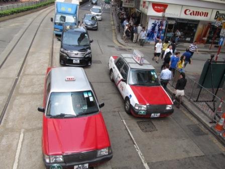 Hong Kong taxi