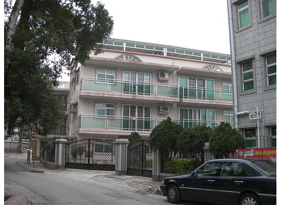 A re-built house in the New Territories 
