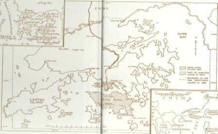 Old Map of Hong Kong