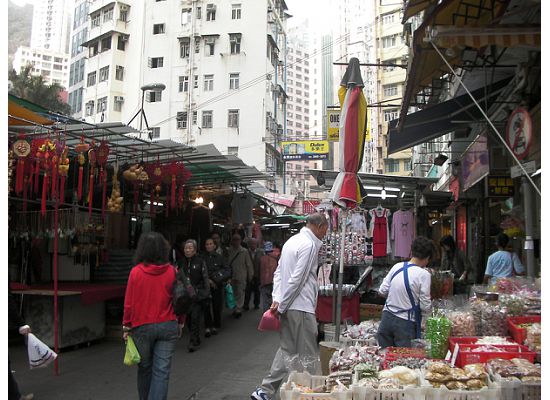 Hong Kong Wanchai Marke